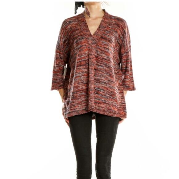 Pure Jill J Jill Drapey Kimono Wide Sleeve Sweater Womens Size Small Petite - Picture 11 of 11